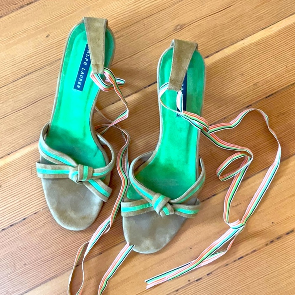 Ralph Lauren Made in Italy Sandals Sz 9.5B